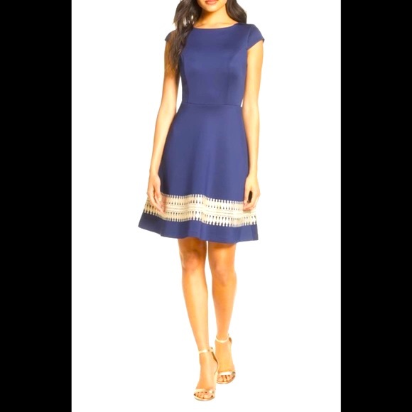 NWT Lilly Pulitzer Navy Klara Dress - Picture 1 of 6
